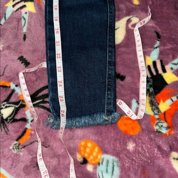 Free People 25 skinny color Blue Indigo - Picture 7 of 10